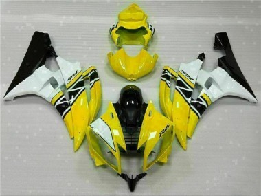 Moto Plástica Yamaha R6 06-07 - Amarillo Blanco Negro
