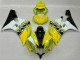 Moto Plástica Yamaha R6 06-07 - Amarillo Blanco Negro Moto Plástica Yamaha R6 06-07 - Amarillo Blanco Negro
