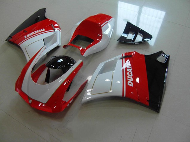 Moto Plástico Ducati 748 916 996 996S 93-05 - Rojo Blanco Moto Plástico Ducati 748 916 996 996S 93-05 - Rojo Blanco