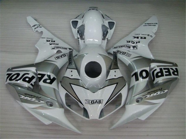 Moto Plástico Honda CBR 1000 RR 04-05 - Blanco Plata Negro Repsol Moto Plástico Honda CBR 1000 RR 04-05 - Blanco Plata Negro Repsol