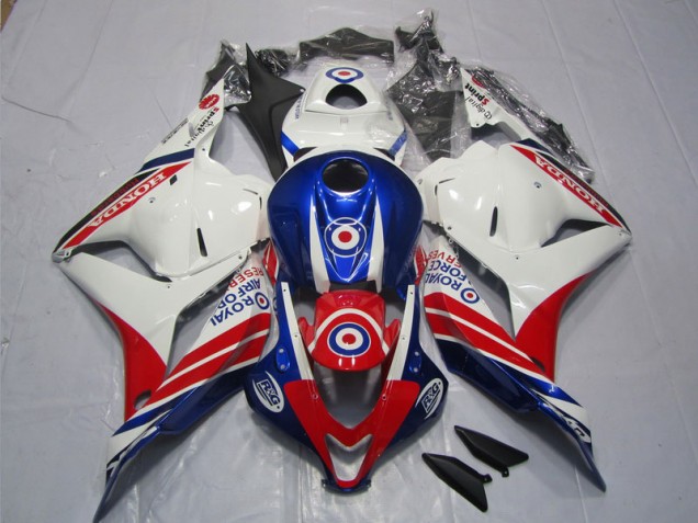 Moto Plástico Honda CBR 600 RR 09-12 - Blanco Azul Rojo Moto Plástico Honda CBR 600 RR 09-12 - Blanco Azul Rojo