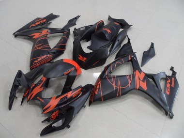 Moto Plástico Suzuki GSXR 750 K6 06-07 - Negro Rojo