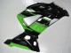 Plástica Moto Kawasaki ZX6R 13-18 - Verde Negro Plástica Moto Kawasaki ZX6R 13-18 - Verde Negro