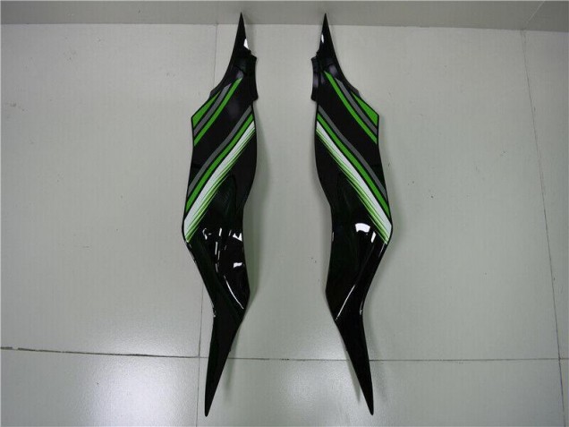 Plástica Moto Kawasaki ZX6R 13-18 - Verde Negro Plástica Moto Kawasaki ZX6R 13-18 - Verde Negro
