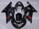Plástica Moto Suzuki GSXR 600 / 750 K1 K2 K3 01-03 - Negro