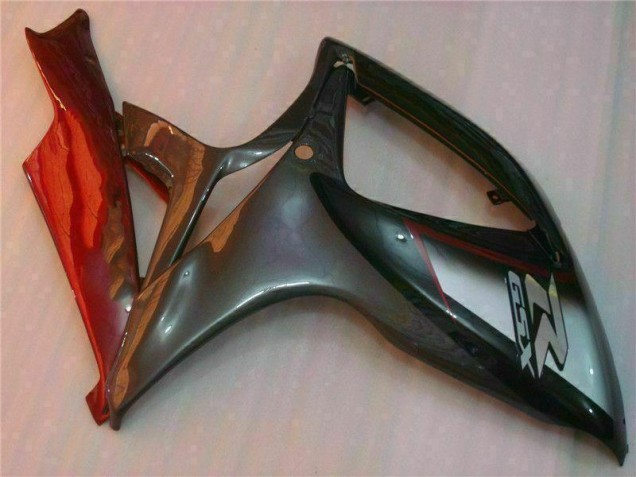 Plástica Moto Suzuki GSXR 600 / 750 K6 06-07 - Negro Rojo Plástica Moto Suzuki GSXR 600 / 750 K6 06-07 - Negro Rojo