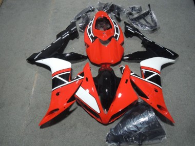 Plástica Moto Yamaha R1 04-06 - Rojo Blanco Negro