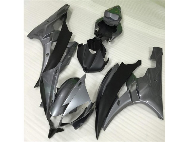 Plástica Moto Yamaha R6 06-07 - Gris Negro Plástica Moto Yamaha R6 06-07 - Gris Negro