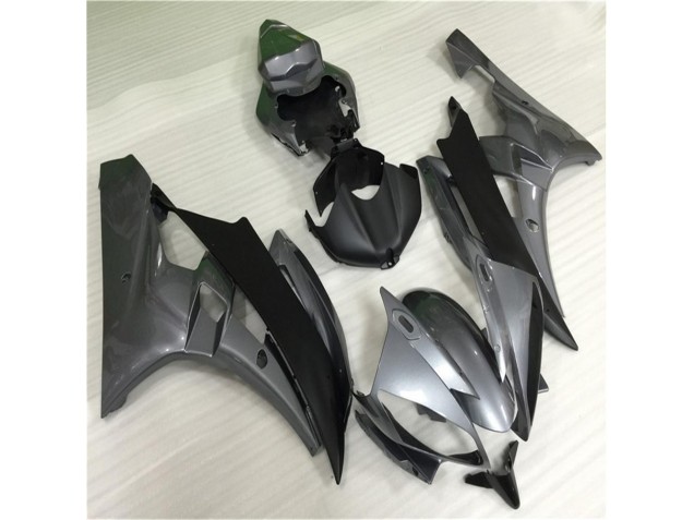 Plástica Moto Yamaha R6 06-07 - Gris Negro Plástica Moto Yamaha R6 06-07 - Gris Negro