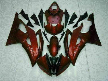 Plástica Moto Yamaha R6 08-16 - Rojo