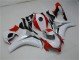 Plástico Moto Honda CBR 1000 RR 08-11 - Blanco Rojo Plástico Moto Honda CBR 1000 RR 08-11 - Blanco Rojo