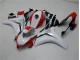 Plástico Moto Honda CBR 1000 RR 08-11 - Blanco Rojo Plástico Moto Honda CBR 1000 RR 08-11 - Blanco Rojo