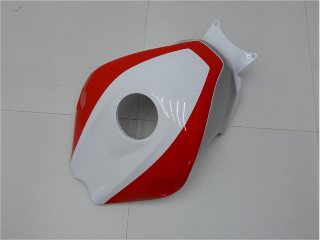 Plástico Moto Honda CBR 1000 RR 08-11 - Blanco Rojo Plástico Moto Honda CBR 1000 RR 08-11 - Blanco Rojo