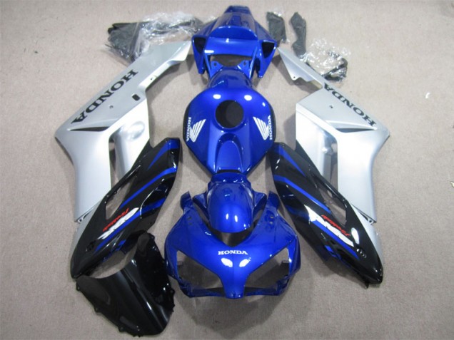 Plástico Moto Honda CBR 600 F4i 01-03 - Azul Negro Plástico Moto Honda CBR 600 F4i 01-03 - Azul Negro