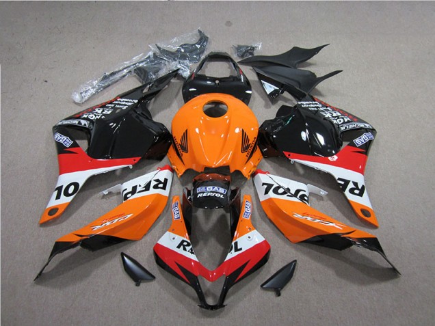 Plástico Moto Honda CBR 600 RR 09-12 - Repsol Plástico Moto Honda CBR 600 RR 09-12 - Repsol