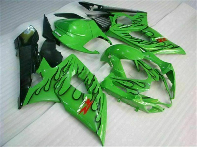 Plástico Moto Suzuki GSXR 1000 K5 05-06 - Verde Plástico Moto Suzuki GSXR 1000 K5 05-06 - Verde