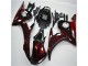 Plástico Moto Yamaha R6 03-05 - Negro Rojo Llama Plástico Moto Yamaha R6 03-05 - Negro Rojo Llama