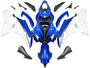 Plástico Moto Yamaha R6 06-07 - Azul Blanco